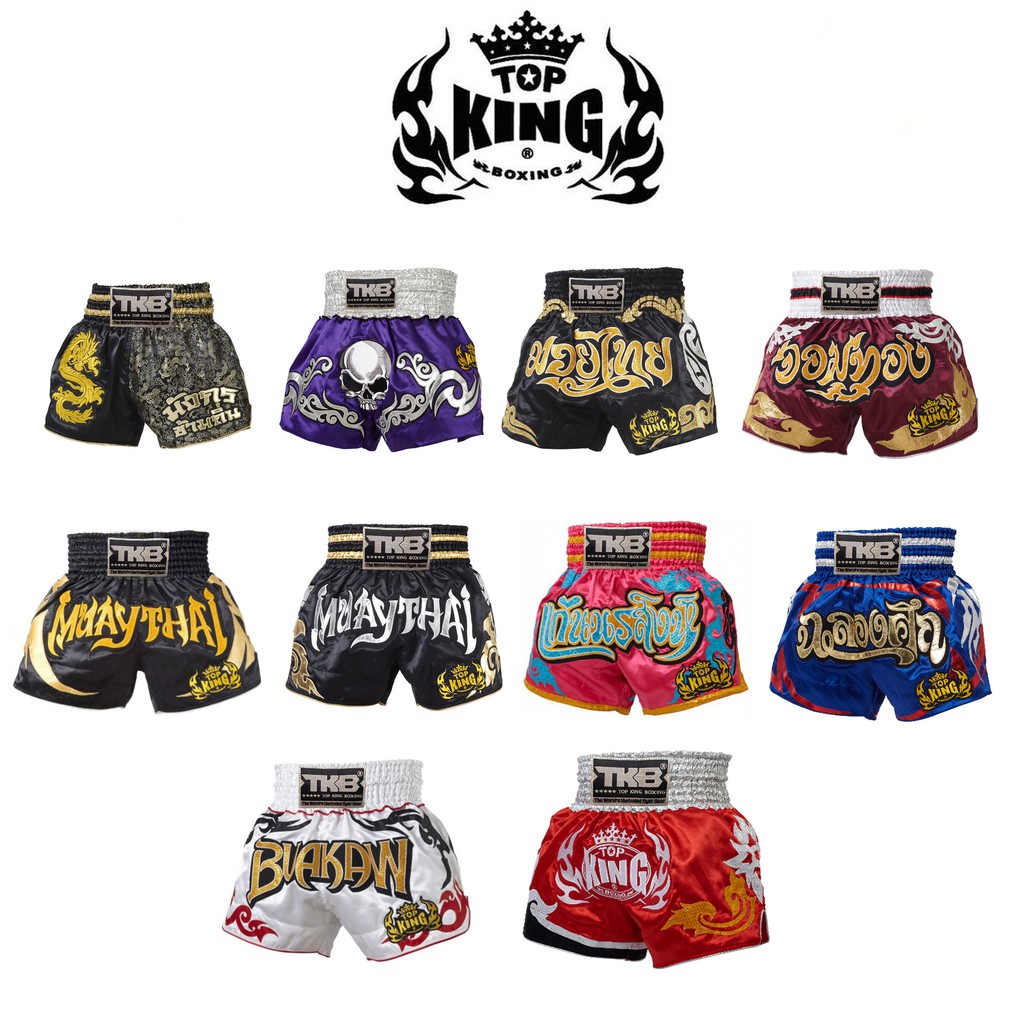 ภาพหน้าปกสินค้ากางเกงมวยไทย Top King รุ่น TK-TBS Top King Muay Thai Boxing Shorts
