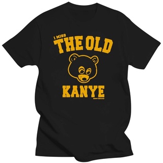 เสื้อยืดแขนสั้น พิมพ์ลาย Kanye West I Miss The Old Kanye สไตล์ฮิปฮอป แฟชั่นสําหรับผู้ชาย