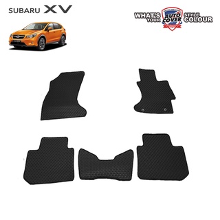 พรมปูพื้นรถยนต์ พรมกระดุม  รถ SUBARU XV ปี 2012-2019 ชุดพรมพื้น จำนวน 5 ชิ้น