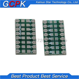 บอร์ดถ่ายโอน 0805 0603 0402 เป็น DIP PCB DIP Pin บอร์ดพิน พิทช์อะแดปเตอร์ 10 ชิ้น