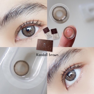 Thalialens สีKendall brown-คอนเเทคเลนส์รายปี (วัสดุMPCเหมาะสำหรับคนตาแห้งมาก) Idollens