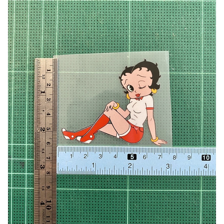 ตัวรีดการ์ตูนสุดฮิต-betty-boop-การ์ตูนเซ็กซี่-รีดง่ายแผ่นฟิมล์รีดร้อน