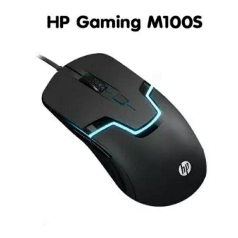 USB Optical Mouse HP GAMING (M100S) BLACK Shopee Thailand