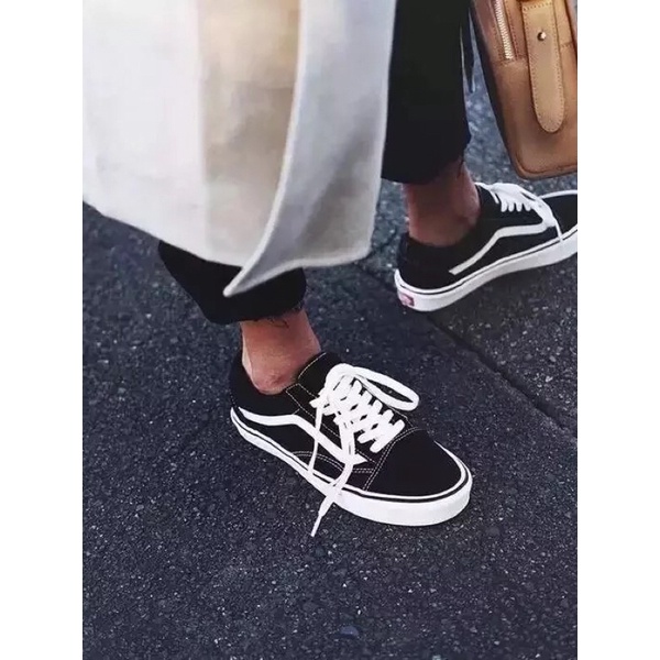 ภาพหน้าปกสินค้ารองเท้าผ้าใบ VANS Old Skool (Classic) Black รองเท้า การันตีของแท้ 100% Low-Top รองเท้าลำลองสำหรับบุรุษและสตรีรองเท้าผ้าใ จากร้าน uco0g0suz0 บน Shopee