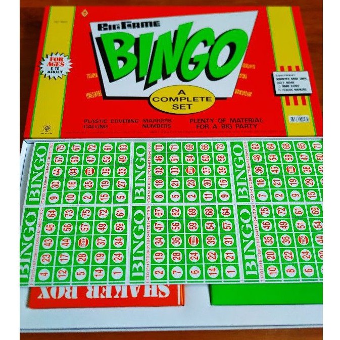 ราคาและรีวิวบิงโกเกมส์ bingo 24แผ่น