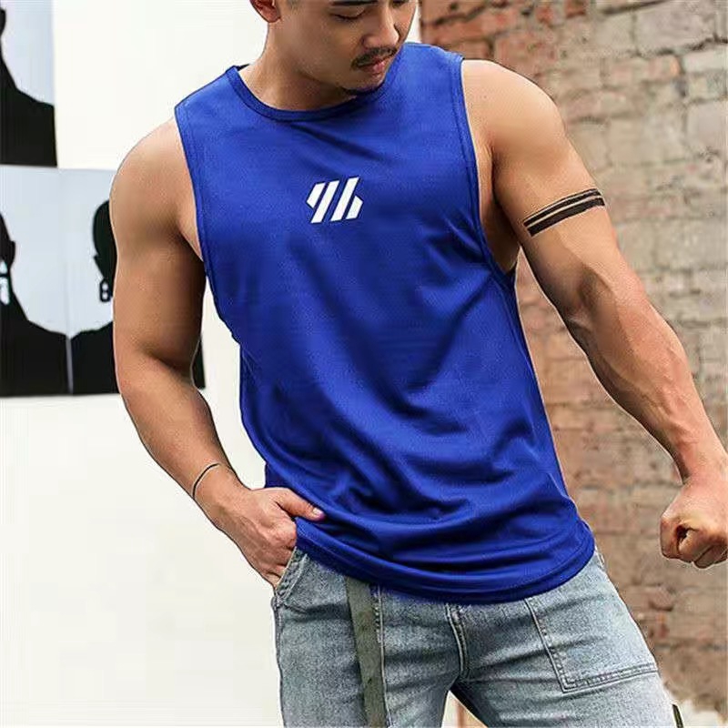 เสื้อกล้ามผู้ชาย-quick-drying-sleeveless-singlet-men-sports-fitness-tank-top-size-m-4xl