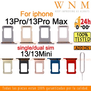 ภาพหน้าปกสินค้าถาดซิมการ์ด แบบคู่ และเดี่ยว แบบเปลี่ยน สําหรับ iphone 13 mini 13Pro 13 Pro Max ที่เกี่ยวข้อง