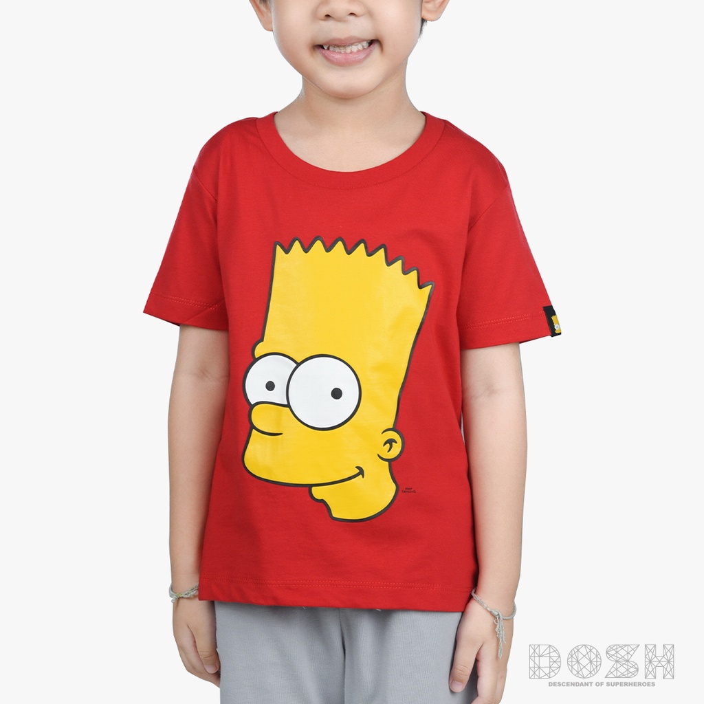 dosh-boys-t-shirts-the-simpsons-เสื้อยืดคอกลม-แขนสั้น-เด็กผู้ชายdsibt5040-re