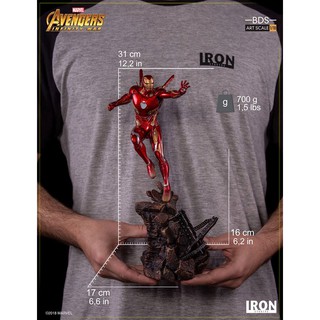 พร้อมส่ง 📦 Iron Studios - Iron Man MK.50 BDS Art Scale 1/10 Avengers Infinity War