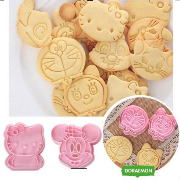 hello-kitty-mickey-mouse-doraemon-winne-pooh-อุปกรณ์เครื่องมือสําหรับใช้ทําคุ้กกี้