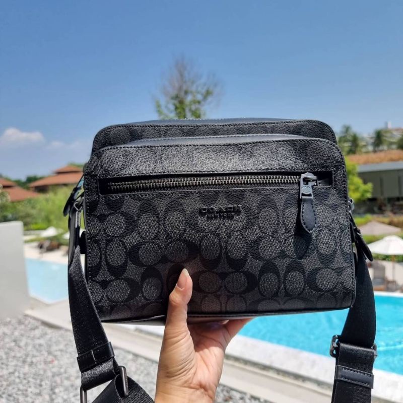 COACH WEST CAMERA BAG IN SIGNATURE CANVAS Shopee Thailand