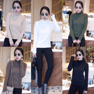 Korea Turtle Neck Top