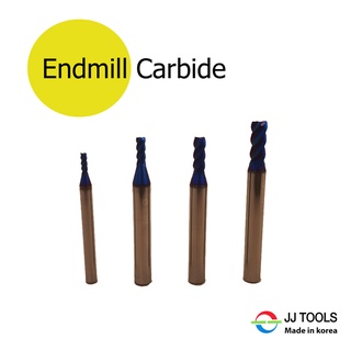 Endmill Carbide 4F (4NSE) งาน JJ Series  Dia 2-12