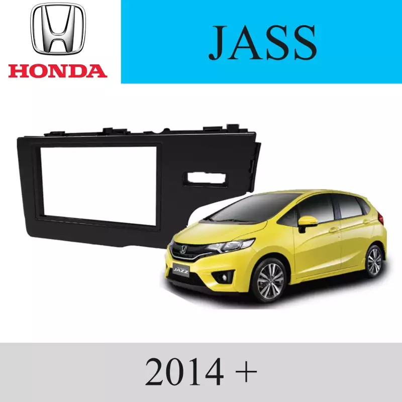 หน้ากากวิทยุ-รถยนต์-honda-รุ่น-jass-ปี-2014-up-สีดำ