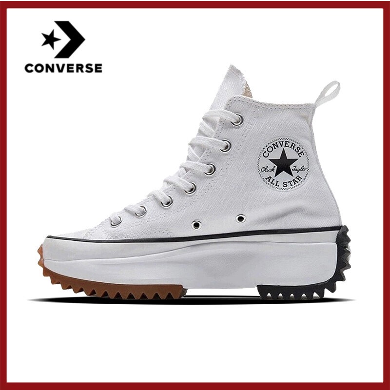 ราคาและรีวิวข้อเสนอพิเศษ ของแท้Converse All Star 1970S Run Star Hike High รองเท้าลำลองสำหรับบุรุษและสตรี