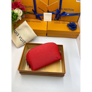 Louis vuitton cosmetic bag Grade vip size 16cm อปก.full box set