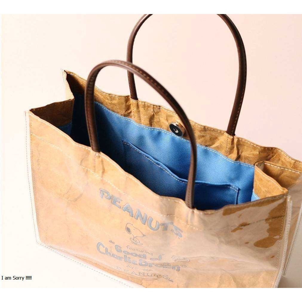 กระเป๋าถือ-กระเป๋าสะพาย-งานกระดาษ-เคลือบพลาสติก-กันน้ำ-หูสายหนัง-มีกระดุมปิด-ด้านในบุผ้าอย่างดี-ขนาด-31-22-5-11-cm