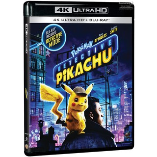 Pokemon Detective Pikachu (2019) (4K Ultra HD + Blu-ray) (Import) (4K/BD มีเสียงไทย/ซับไทย)