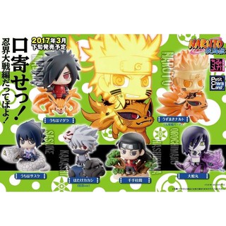 [ของแท้] Naruto Petit Chara Land Megahouse figure Set 6 ตัว