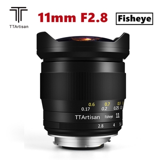 ภาพหน้าปกสินค้าTTArtisan 11mm F2.8 Full Fame Ultra-Wide Fisheye เลนส์สำหรับ Sony E mount A7II A7RII A7SII A6300 A6500 สำหรับ Nikon Z Mount ที่เกี่ยวข้อง