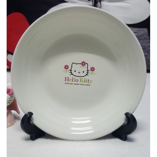 จานเซรามิกก้นลึก Hello Kitty