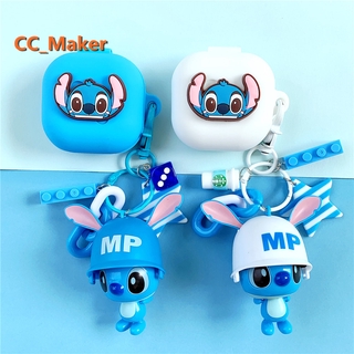 【In Stock】New Samsung Galaxy Buds Live Case Cartoon Stitch Doll Pendant Samsung Bluetooth Buds Live Earphone Case Silicone Soft Shell Buds Live Cover