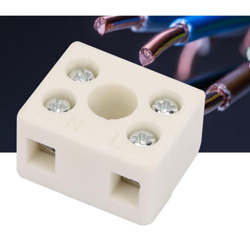 Ceramic Terminal Blocks ทนอุณหภูมิได้ 425℃ | Shopee Thailand