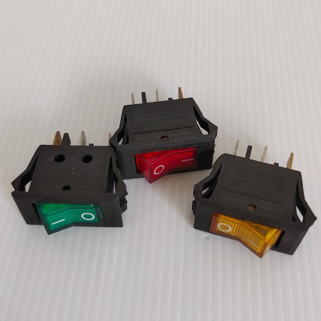 model-kcd-106n-ร็อกเกอร์สวิตช์-3ขามีแลมป์-สวิตช์แลมป์-สวิตช์กระดก-220v-15a-แดง-เขียว-เหลือง-แพ็คละ-10ชิ้น