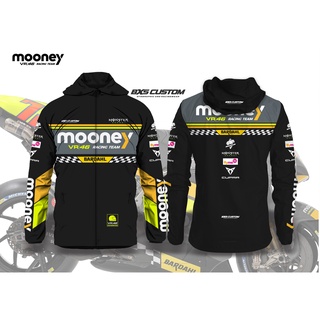 เสื้อแจ็กเก็ตทัวร์ริ่ง กันน้ํา LIVERY MOONEY VR46