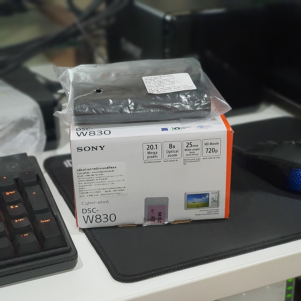 Sony DSC-W830 กล้องคอมแพคพร้อมซูมออปติคอล (มือสอง) | Shopee Thailand