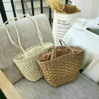 กระเป๋าสาน รุ่นBagu ori bag *สินค้าพร้อมส่ง