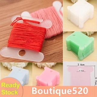 Bou 110pcs Sewing Tool Winding Plate Board Thread Bobbin Embroidery Craft Kit