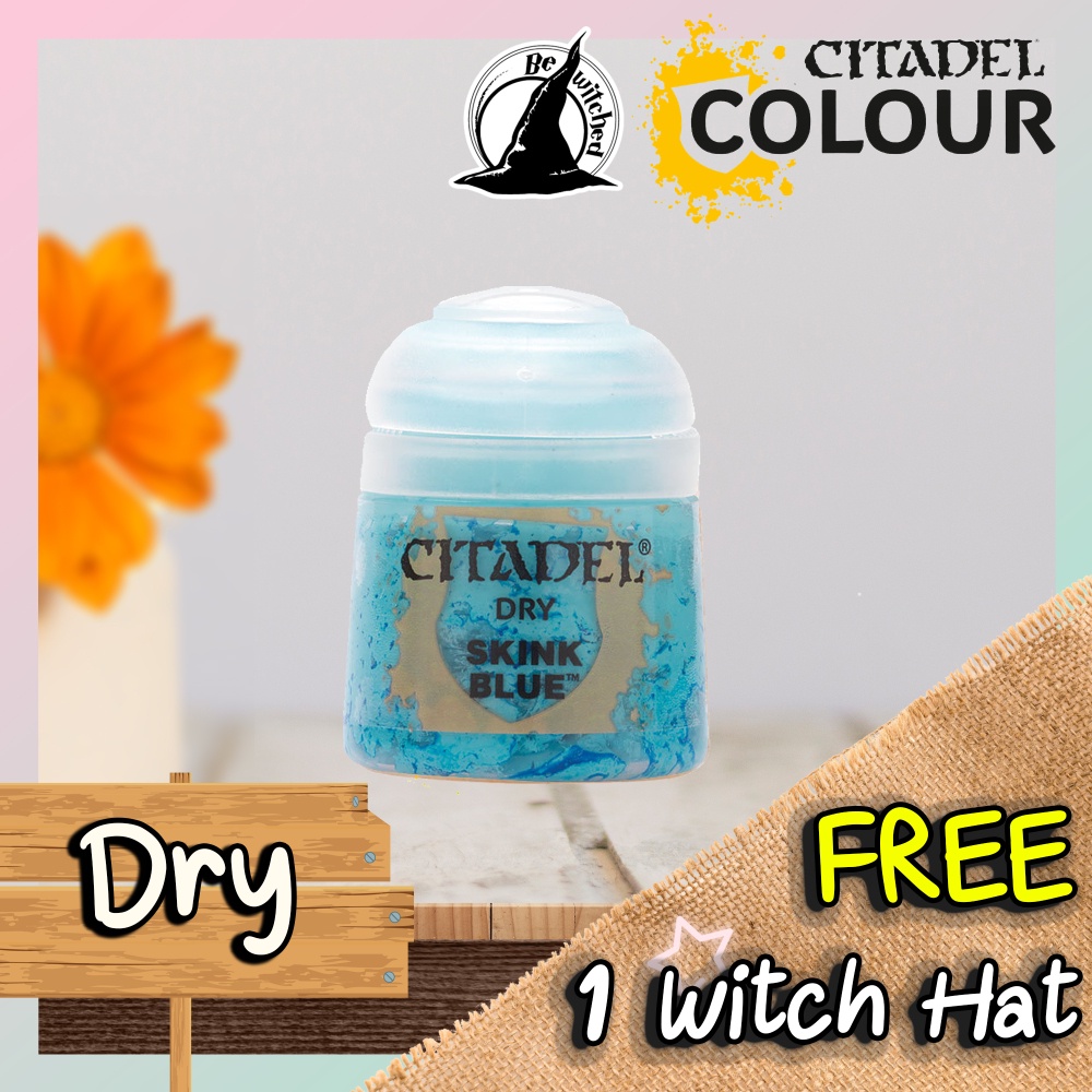 dry-skink-blue-citadel-paint-แถมฟรี-1-witch-hat