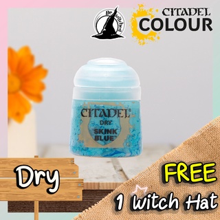 (Dry) SKINK BLUE : Citadel Paint แถมฟรี 1 Witch Hat