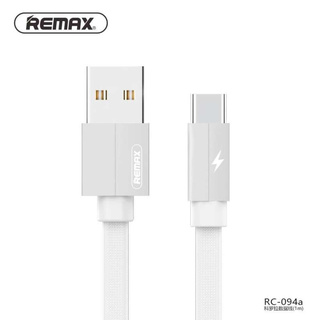 สายชาร์จ  รีแมค ไทป์ซี อาร์ซี-094เอ ยาว1เมตร จัด Remax RC-094A Kerolla Fabric USB Type-C Cable 2.1A (1m.)