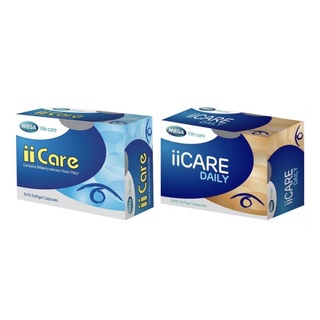 ภาพขนาดย่อของภาพหน้าปกสินค้าMega We Care ii Care ii-Care เมก้า วีแคร์ วิตามิน บำรุงสายตา ขนาด 30 แคปซูล สูตรธรรมดา 10508 / สูตร DAILY 20011 จากร้าน medicalhub115 บน Shopee