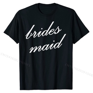 เสื้อยืดผ้าฝ้ายพรีเมี่ยม มาใหม่ เสื้อยืดผ้าฝ้าย พิมพ์ลาย Bridesmaid สไตล์วินเทจ สําหรับผู้ชาย ผู้หญิง ใส่ไปงานแต่งงาน FH
