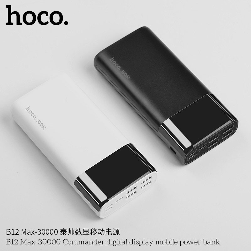 พาวเวอร์แบงค์-ยี่ห้อhoco-b12z-แท้100-แบตสำรอง-13000mah-led-2usb-กระแสไฟชาร์จออกรวมกัน-2-ช่อง