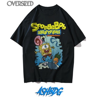 ทางเลือกที่ดีที่สุดของคุณเสื้อยืด พิมพ์ลายการ์ตูน Spongebob Squarepants ขนาดใหญ่ สไตล์วินเทจS-5XL