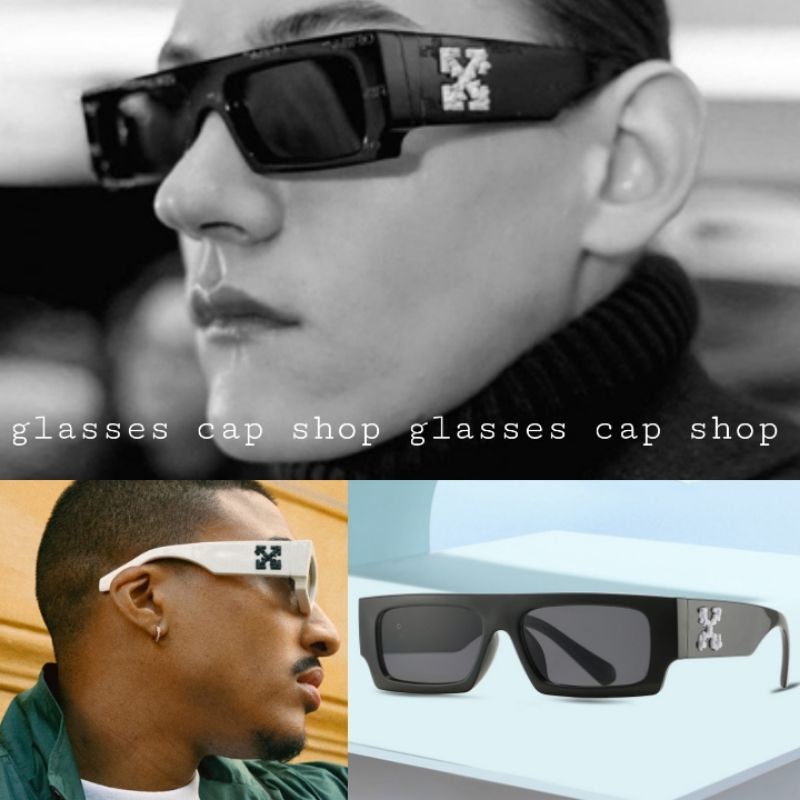 ภาพหน้าปกสินค้าแว่นตาแฟชั่น แว่นตากันแดด New OW-4 โลโก้นูน