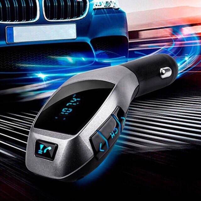 ของแท้100-บลูทูธในรถยนต์-x5-bluetooth-car-kit-fm-transmitter-มีสินค้าพร้อมส่งค่ะ