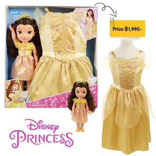 DISNEY PRINCESS Belle TODDLER DOLL AND DRESS 4-6 ปี