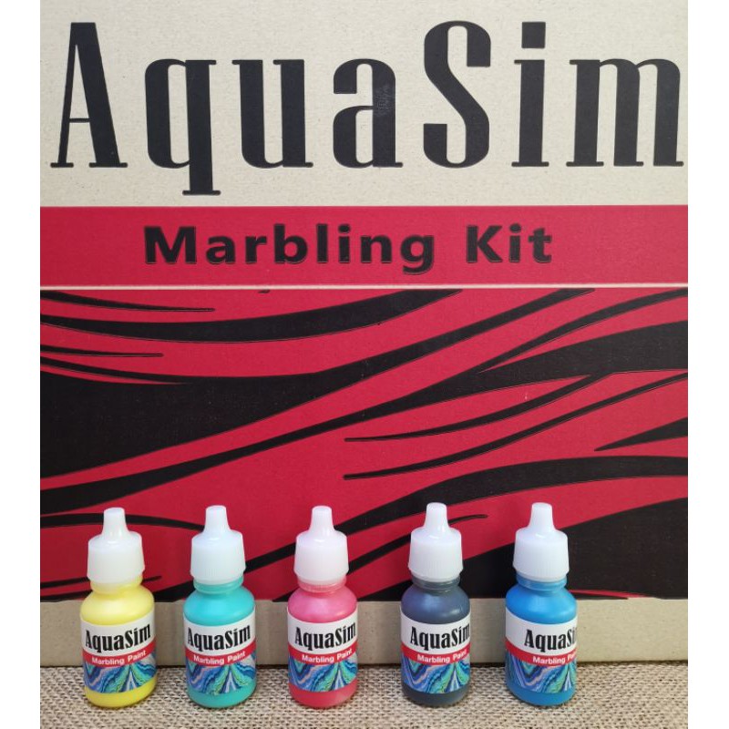 aquasim-marbling-kit-set-ชุดเซ็ตอุปกรณ์การทำงานศิลปะบนพื้นน้ำ-marbling-art