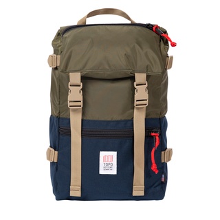 Topo Designs กระเป๋าเป้สะพายหลัง รุ่น ROVER PACK CLASSIC OLIVE/NAVY