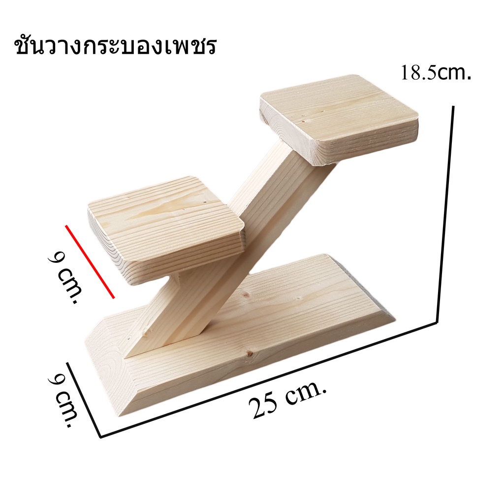 ชั้นวางกระบองเพชร-2ชั้น-สไตล์เฉียง-มินิมอล-น่ารัก-สำหรับตกแต่งบ้าน-ตกแต่งสวน