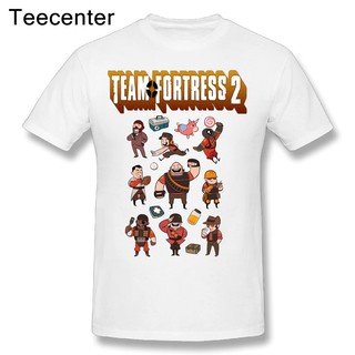 New Team Fortress 2 Red All Cl เสื้อยืดชายแปลกใหม่ Great T Custom เสื้อสามารถปรับแต่งได้