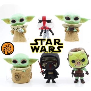 🔥พร้อมส่ง🔥โมเดล สตาร์ วอร์ส Star Wars ขนาด 10 ซม. เกรดพรีเมี่ยม งานสวยมาก ขยับหัว+คอได้ น่ารัก น่าสะสมครับผม❤