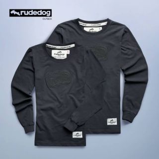 Rudedog เสื้อยืด รุ่น Outbox สีเทาดิน