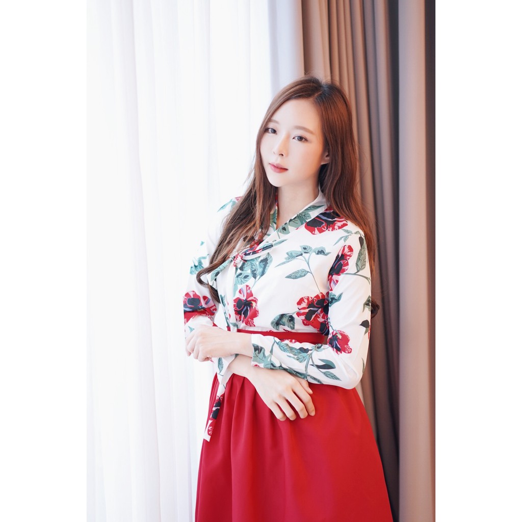 boraunnii-ฮันบกประยุกต์-พร้อมส่ง-ราคาประหยัด-modern-hanbok-ชุดฮันบก