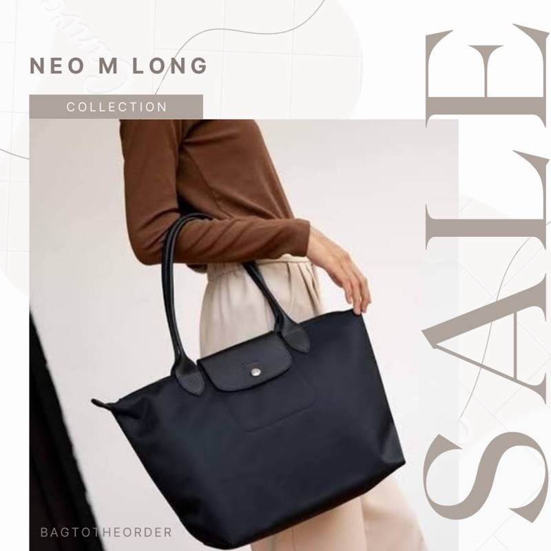 sale-แท้-longchamp-neo-m-long